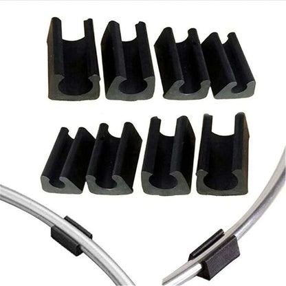32 pcs Chair Leg Caps Tube End Caps Pads Furniture Floor Protectors U Shape Plastic Chair Caps,Chair Leg Caps Silicone - Image 3