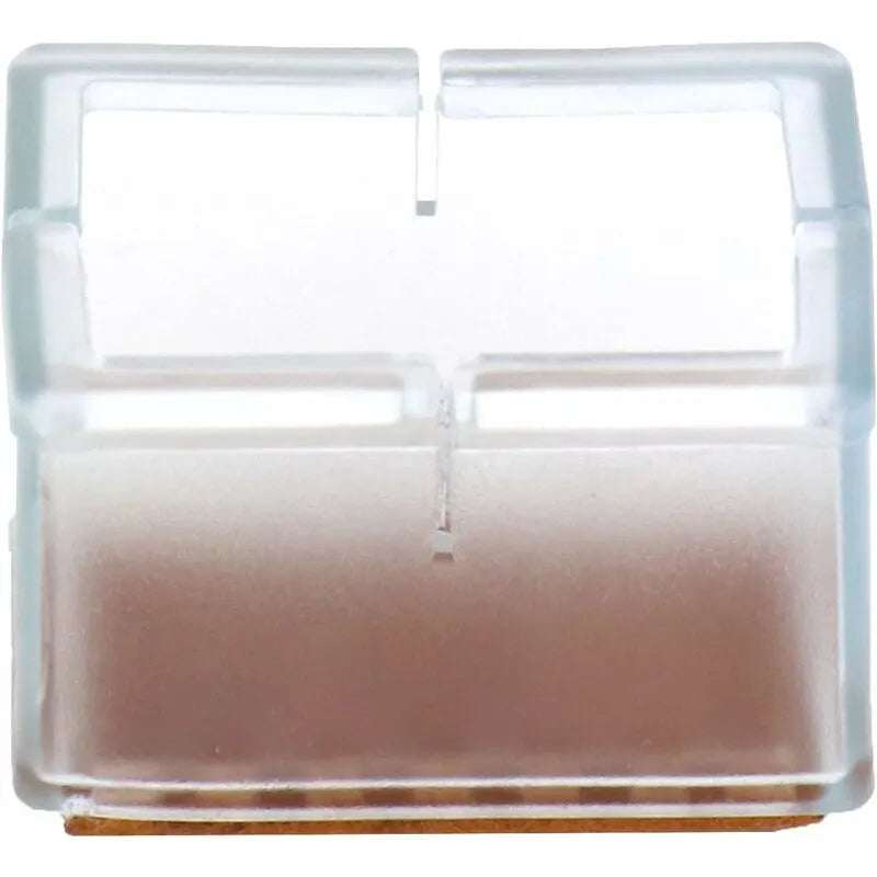 12 pcs Rectangle Silicone Chair Leg Protectors For Chair/Table/Sofa Legs Width 24-30Mm X Length 39-47Mm - Image 2