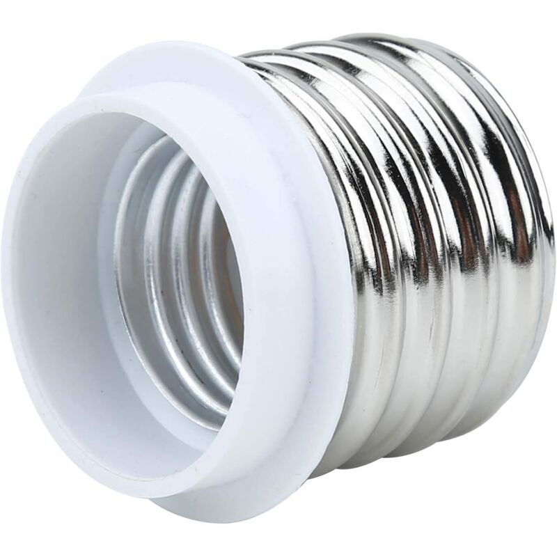 4X Lamp Socket Adapter E40 To E27 In White - 4 pcs Set Reformatting Converters For Lamp Sockets For Incandescent, LED, - Image 3