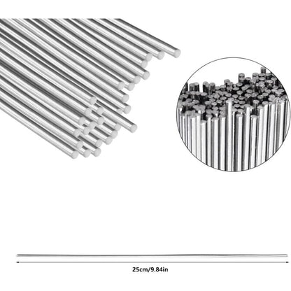 30 pcs 1.6 X 250Mm Soldering Tin ROds Low Temperature Solder Wire Aluminum Welding Solutions Solder Aluminum Welding - Image 2
