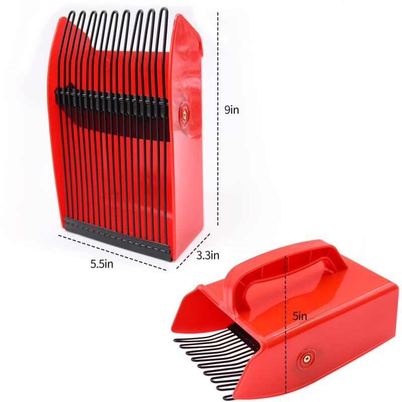 Blueberry Comb - Berry Scoop - Plastic Berry Picker Tools For Picking Raspberries, Blackberries, Blueberries And - Image 3