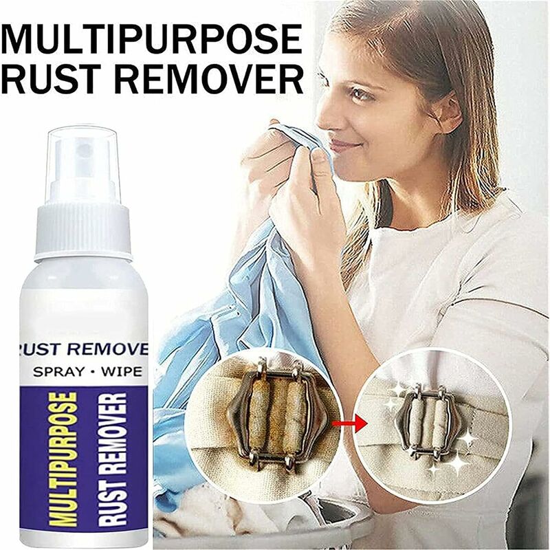 Multi-Purpose Rust Remover Spray For Care, Metal Cleaning, Car Repair, Home Cleaning And Kitchen (30Ml) - Image 2