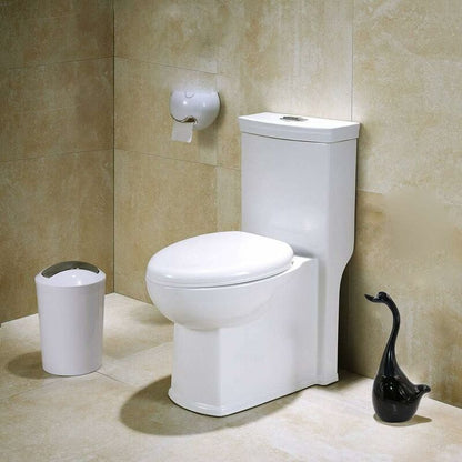 Swan Shape Toilet Brush Set, Toilet Brush Holder, Toilet Brush Holder And Stand, For Bathroom (Black) - Image 2