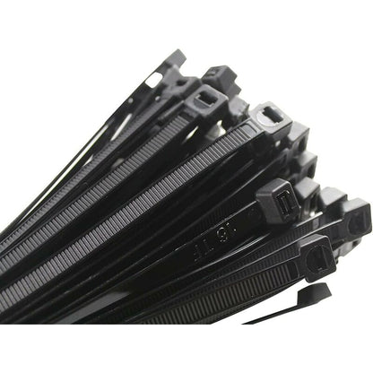 Cable Tie 200 X 2.5 Mm, Cable Tie, Rilsan Nylon Cable Ties, Cable Ties 200 Mm, Black, Pack Of 1000 Pieces.