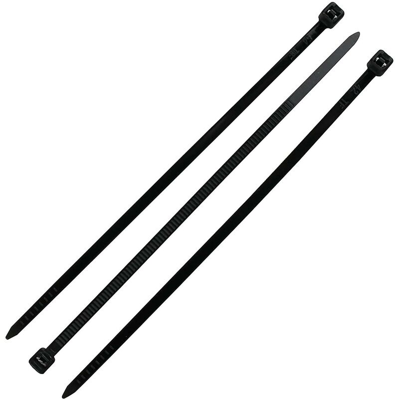 Cable Tie 200 X 2.5 Mm, Cable Tie, Rilsan Nylon Cable Ties, Cable Ties 200 Mm, Black, Pack Of 1000 Pieces. - Image 3