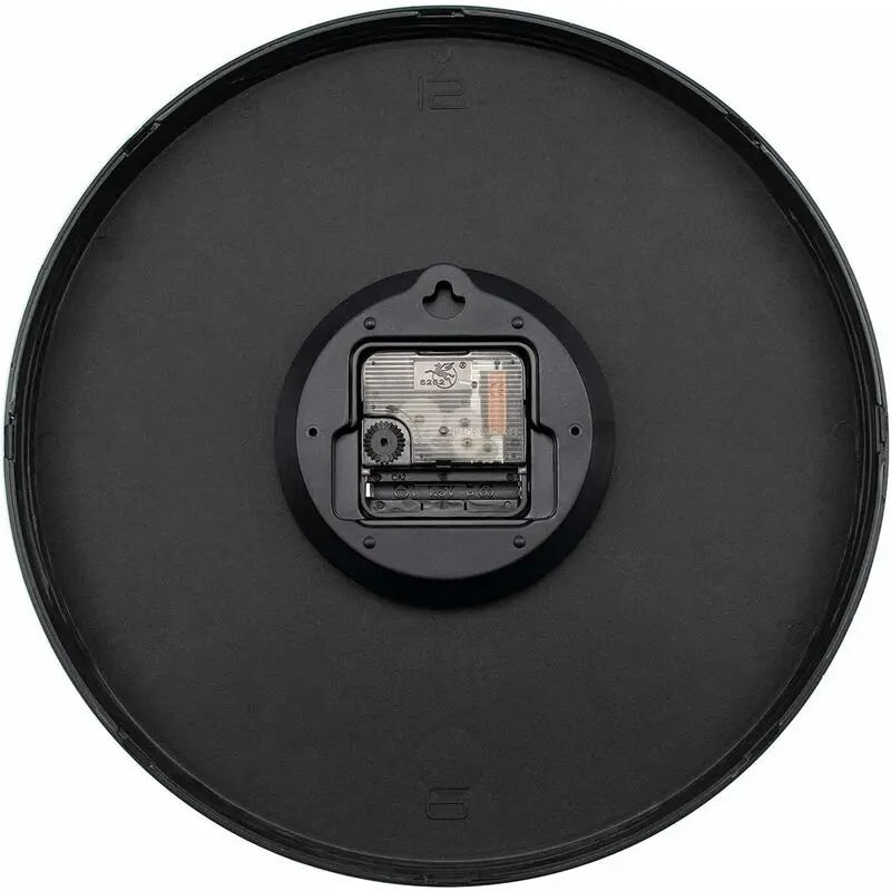 12 Inch Modern Wall Clock, Battery Operated Silent Quartz Kitchen Clock ROund Easy To Read For Home/Office/School, - Image 2