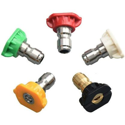 Pressure Washer Spray Nozzle Tips, 1/4 Degree Quick Connect, Multi-Degree Pressure Washer Parts - Image 2