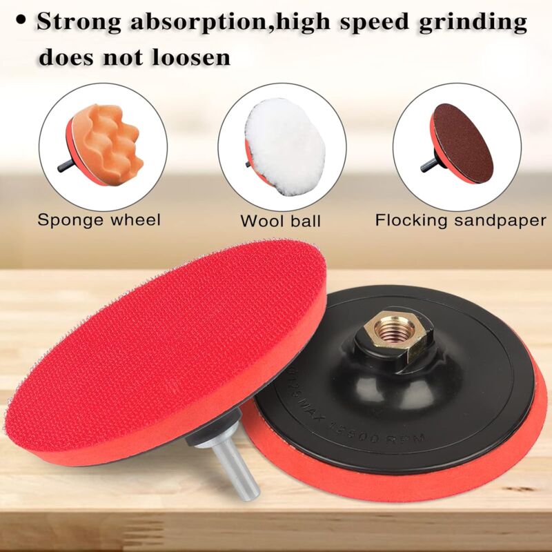 5" Hook And Loop Orbital Sander Replacement Pad - Image 4