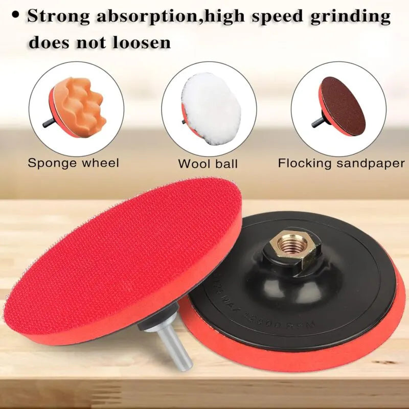 5" Hook And Loop Orbital Sander Replacement Pad - Image 4