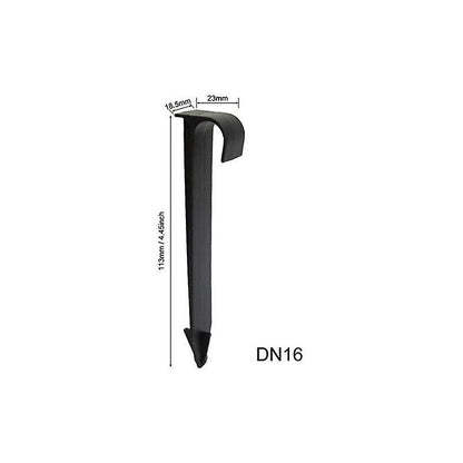 100 pcs Dn16 Tube Pipe Supports C Type Ground Stakes For Pe Pipe Piping Gutter Irrigation Fittings Garden Water - Image 2