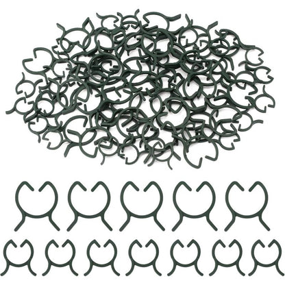 200 pcs Plant Support Clips,Plastic Plant Clips,Climbing Plant Fixing Clips,Garden Clips,For