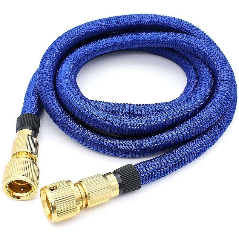 Garden Hose, Expandable Garden Water Hose Flexible Retractable Hose With Metal Fittings For Irrigation/Garden - Image 2