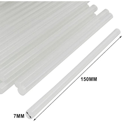 Hot Glue Sticks 7X150Mm Clear Adhesive For 7Mm Hot Glue Gun - Pack Of 36 - Image 2