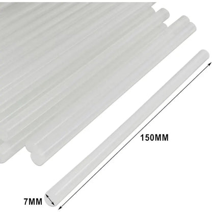 Hot Glue Sticks 7X150Mm Clear Adhesive For 7Mm Hot Glue Gun - Pack Of 36 - Image 2