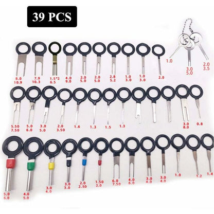 39 pcs Terminal Removal Tool Kit Terminal Removal Tool Connector Pin Extractor Car Electrical Wiring Crimp Connector - Image 2
