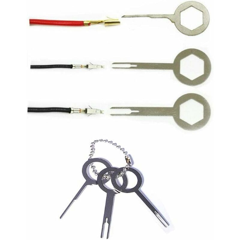 39 pcs Terminal Removal Tool Kit Terminal Removal Tool Connector Pin Extractor Car Electrical Wiring Crimp Connector - Image 3