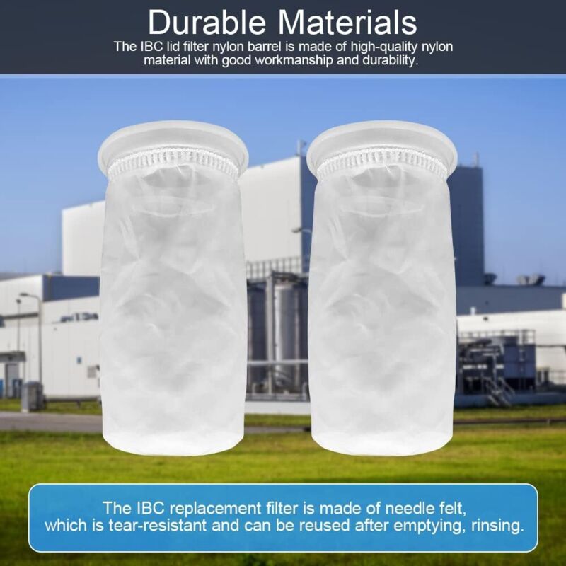 2 pcs Nylon Ibc Filter, Ibc Rainwater Tank Filter Washable Ibc Replacement Filter Nylon Lid Filter - Ibc Tank Lid - Image 4