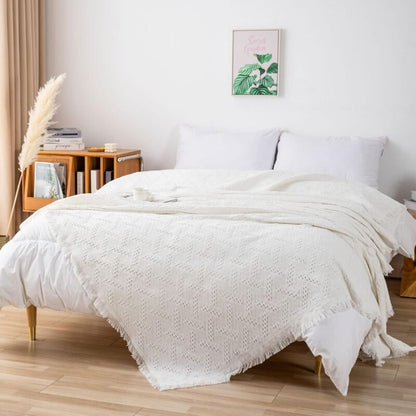 Multifunction Sofa Towel Bed Cover Large Size Sofa Cover 3 Seater 180X230Cm White - Image 4