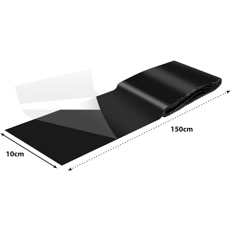 Black Waterproof Tape (10Cm X 150Cm) For Pool And Pipe Repair (Emergency Repair Tape/Self-Adhesive Sealing Tape For - Image 2