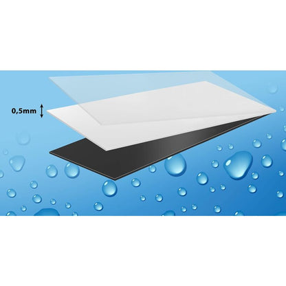 Black Waterproof Tape (10Cm X 150Cm) For Pool And Pipe Repair (Emergency Repair Tape/Self-Adhesive Sealing Tape For - Image 3