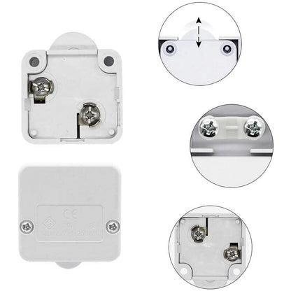 2 pcs Cabinet Cupboard Switch 2A/250V Automatic Switch Cupboards For Applies To Various Lighting Fixtures And All Types - Image 3
