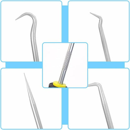 8 pcs Long Short Hook Set Car Hose Removal Tool Oil Seal Puller O-Ring Hook Vacuum Pipe Trim Car Tool - Image 2