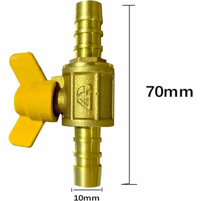 Two Way Barbed Ball Valve (For 10Mm-11Mm Id Pipe) - Image 2
