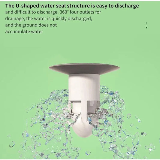 Shower Sink Drain Check Valve Channel Core Anti-Odor Kitchen Bathroom Backflow Preventer Bathroom Pipe Check Valve - Image 3