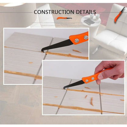 2 pcs Caulking Joint Cleaner Knife + 10 Replaceable Blades - Wall Tile Joint Renovation - Image 2