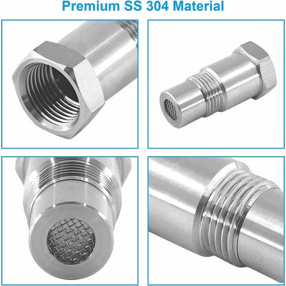 2 pcs Oxygen Sensor Extender Spacer Extension For Car Engine Exhaust Systems M18 X1.5, 45Mm Lambda Sensor - Image 3