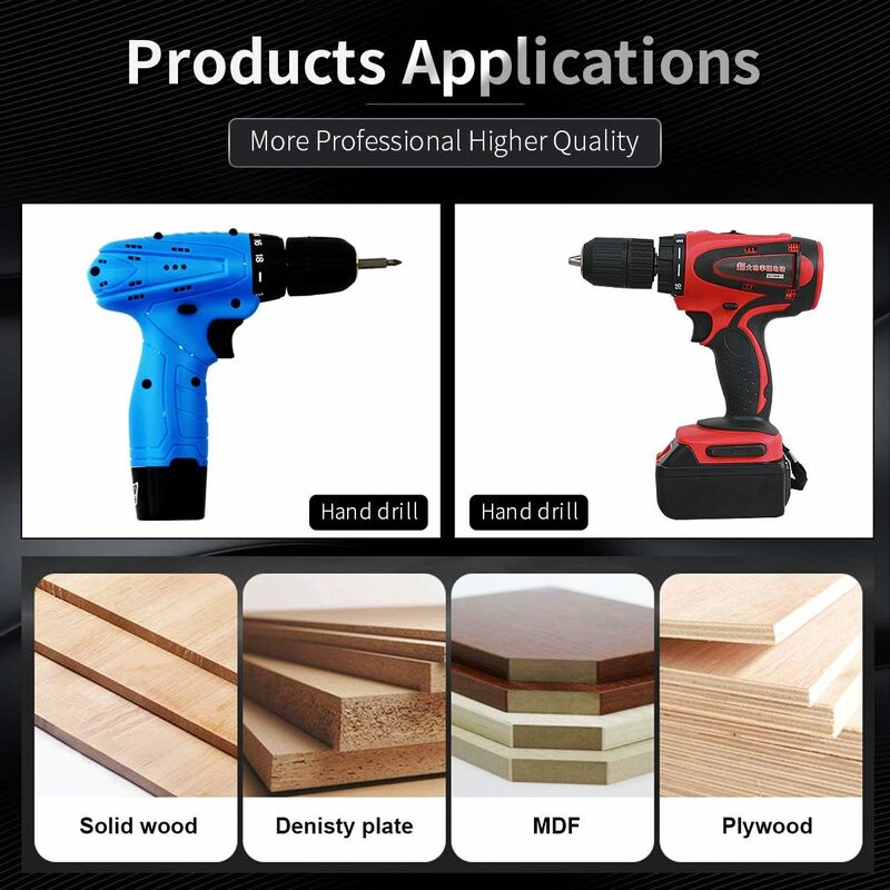 M42 Hss Bi-Metal Hole Saw 105Mm, Hole Saw For Iron, Aluminum, Wood, Drywall, Pipe, Plastic, Fiberboard - Image 4