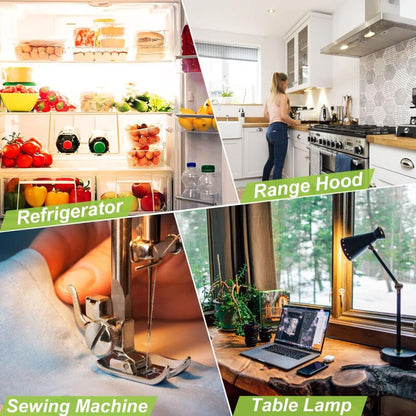 LED Refrigerator Bulb E14, 2W Equivalent To 15W, Warm White 3000K, Fridge Bulb, Salt Lamp, Sewing Machine, - Image 3