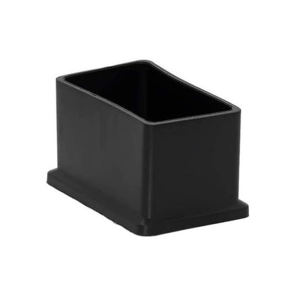 8 Pack Rectangular Non-Marking Pvc Chair Leg Caps 30Mm X 50Mm (1-3/16" X 2") - Image 3
