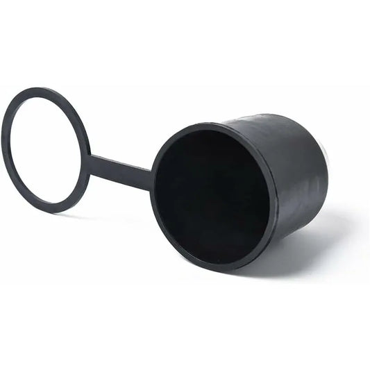 Car Towbar Ball Cover, 50Mm Universal Towbar Ball Cover Tow Hook Caps Universal Trailer Ball Cover With Ring - Image 2