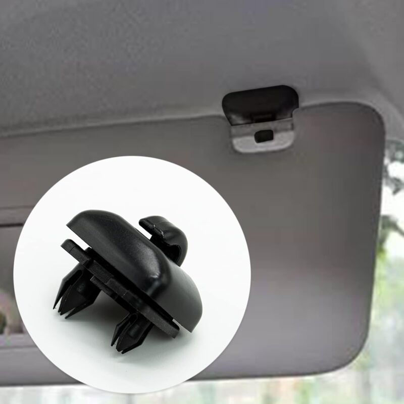 1 pcs Auto Sun Visor Clip Sun Visor Clip Auto Sun Visor Hook Holder Hook For Audi A1 A3 A4 A5 Q3 Q5 (8E0 857 562) A7 B6 - Image 3