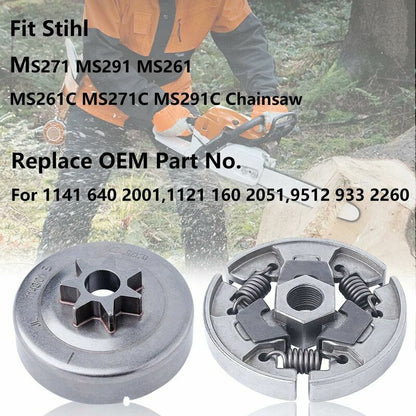 Clutch Drum .325 Clutch Drum Bearing Kit For Stihl Ms261C Ms271C Ms291C Ms240 Ms260 Ms270 Ms280 Chainsaw Replacement - Image 4