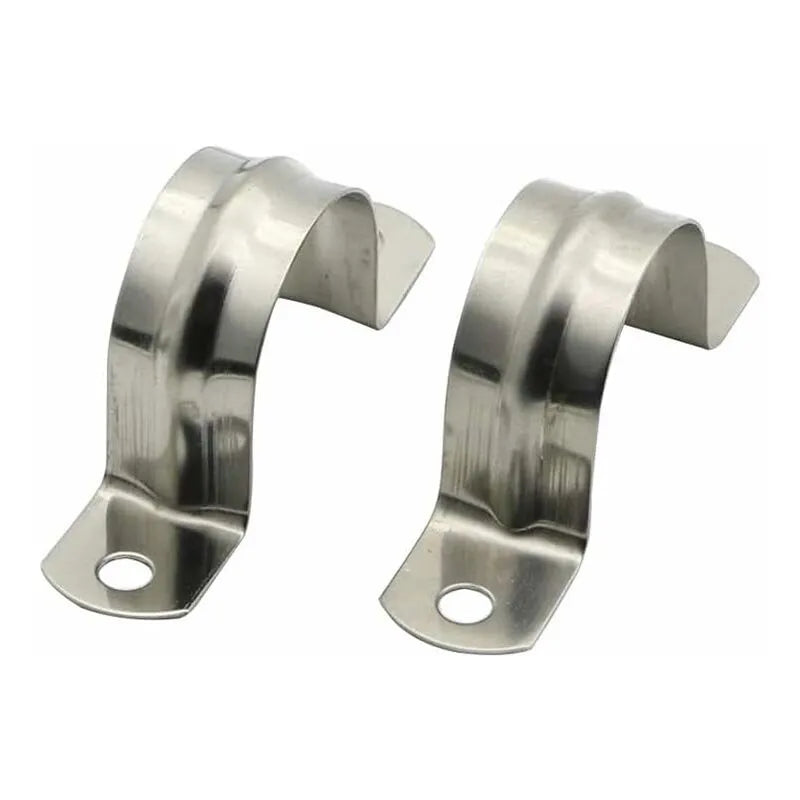 25Mm Stainless Steel 304 Hose Clamp U Type Pipe Clamp 20 pcs Tube Clamp Coupling Hoop 20 pcs Wholesale