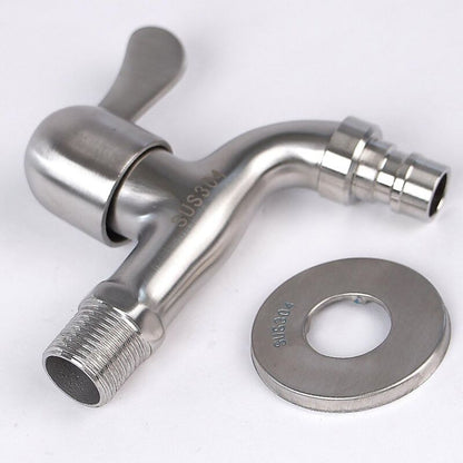 304 Stainless Steel Faucet 1/2' Flow Valve - Image 4