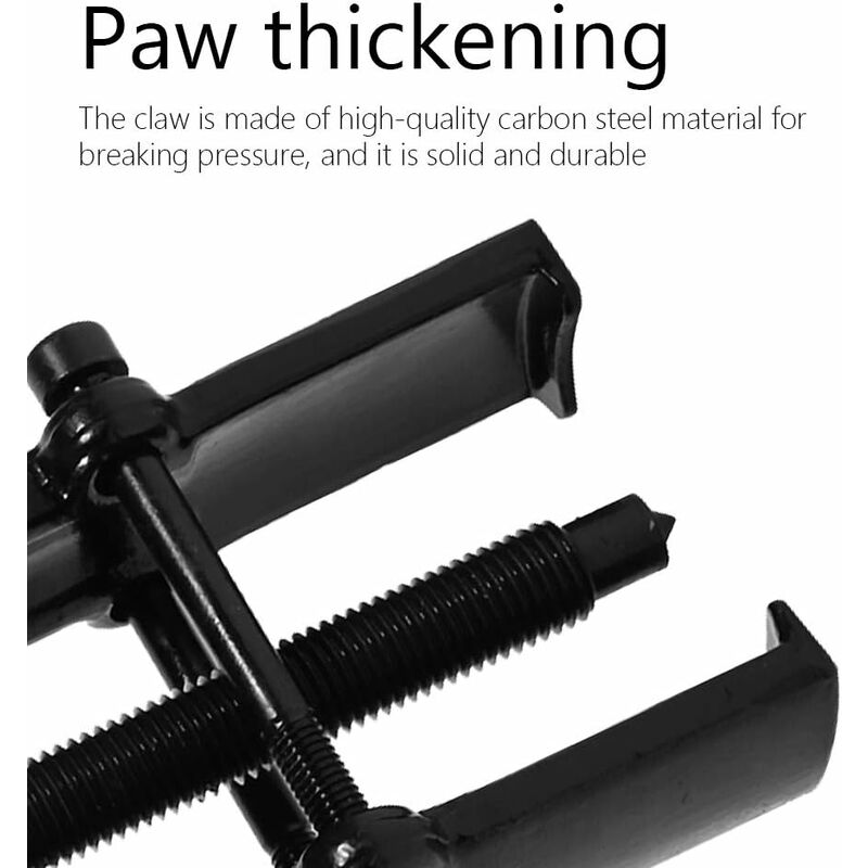 Carbon Steel Two Jaw Adjustable Bearing Puller - Straight Puller For Pump And Pulley - Image 3