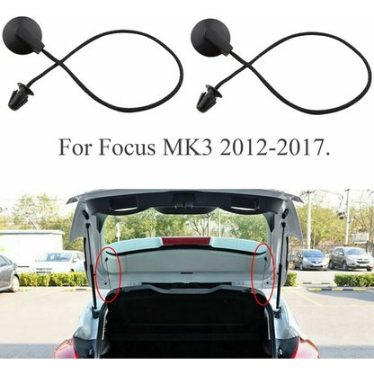 2 pcs Rear Parcel Shelf Tie Down Cords Compatible With Ford Focus Mk3 2012-2017 Cv6Z5846538A Bm51A46538Aa - Image 3