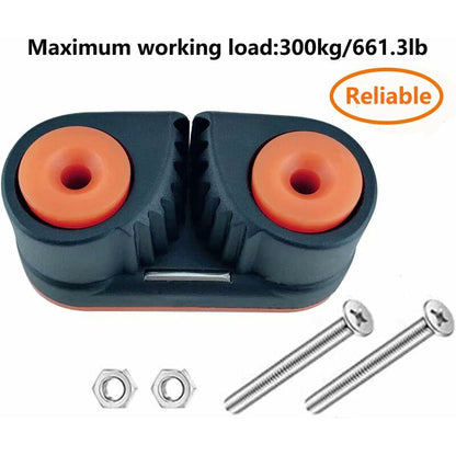 Ball Bearing Cam Cleat Marine Boat Quick Entry ROpe Cam Cleat Wire Fairlead Sailing Sailboat Equipment - Image 3