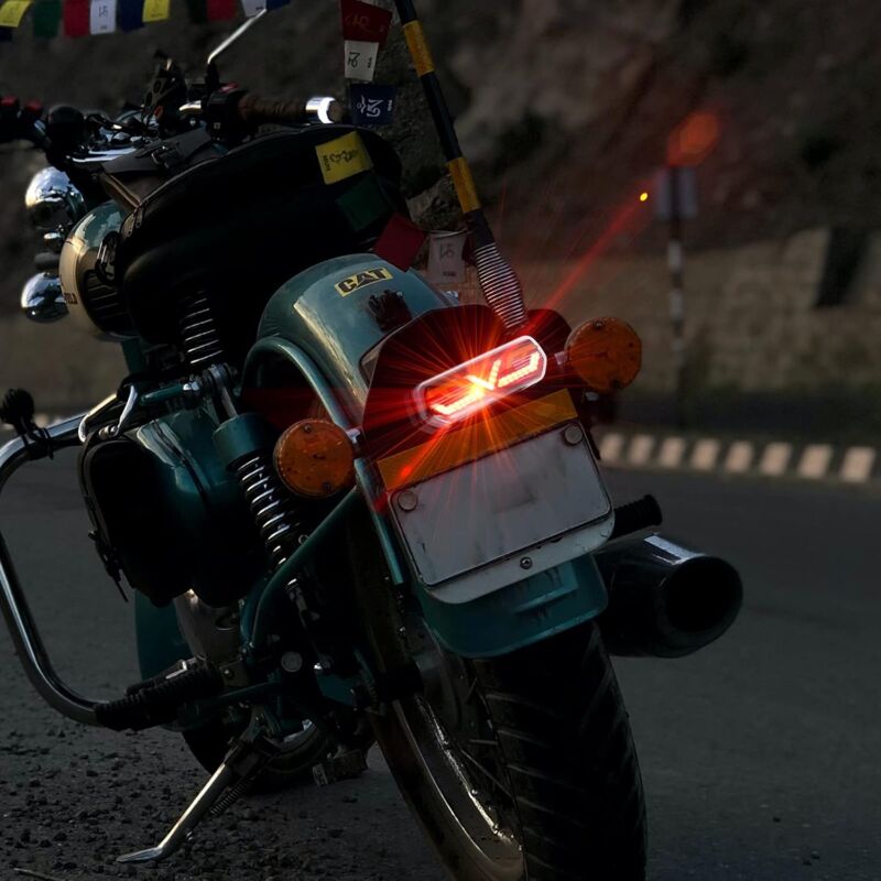 Multifunctional Motorcycle Tail Light 12V Universal Waterproof LED Brake Light Driving Lights Turn Signals For - Image 4