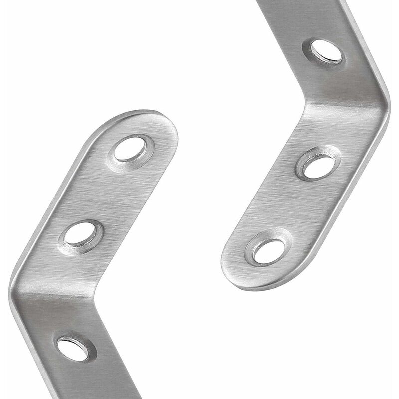 13 pcs Stainless Steel Corner Brace 40X40Mm, Corner Braces For Fixing And Repairing Furniture, Reinforcing Joints, - Image 4