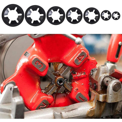Universal Lock Washers Lock Washer M3 M4 M5 M6 M8 M10 M12 Starlock Washer Quick Push Fasteners Assortment Kit With Box - Image 3