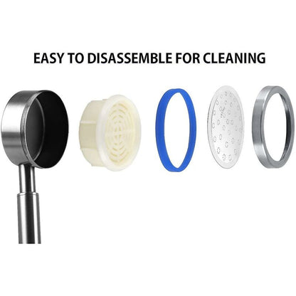 304 Stainless Steel High Pressure Shower Head Bathroom Shower Head Water Saving Easy Installation - Image 3