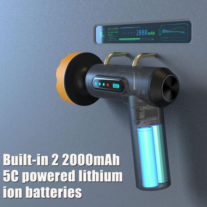 Portable Waxing Polisher With Polishing Pad, Polisher With 2000Mah Lithium Battery Brushless Polisher - Image 4