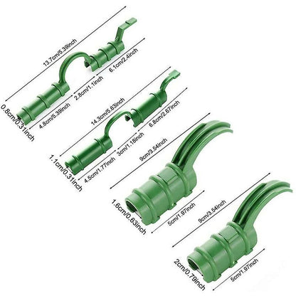 20 pcs Greenhouse Clips Greenhouse Tube Clips Fixed Tool Garden Tarpaulin Sun Protection Clips 1.1Cm - Image 2