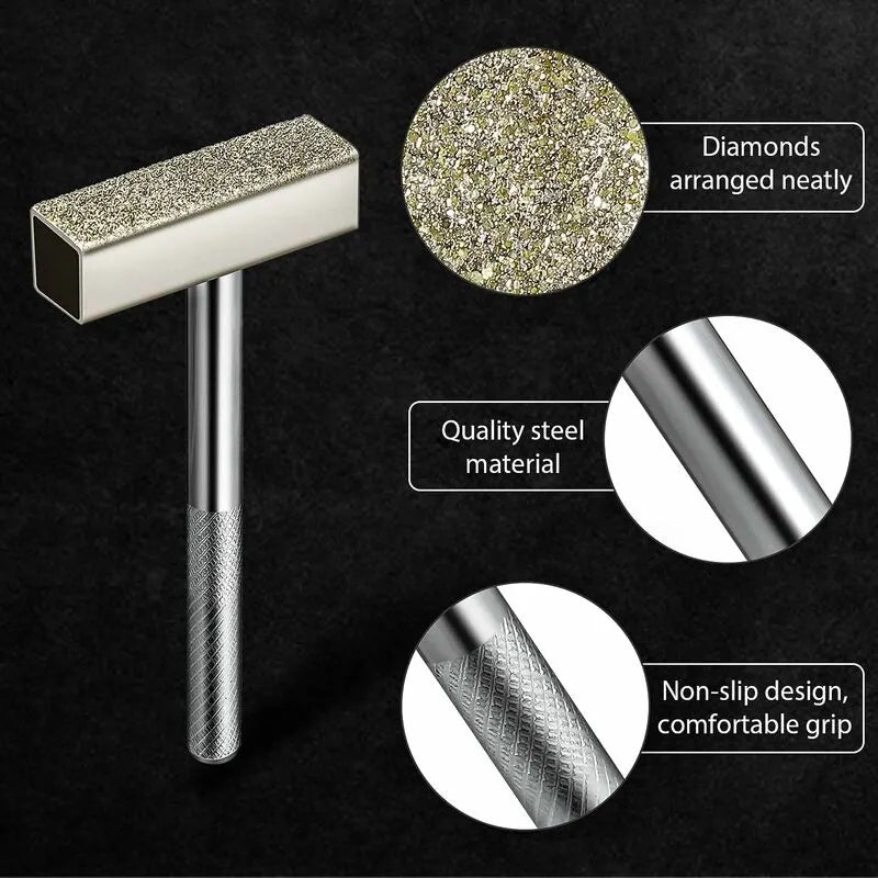 3 pcs Dressing Wheel Dresser Diamond Grinding Wheel Dresser Bench Grinding Wheel Dressing Tool For Grinding Deburring - Image 4