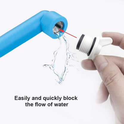 Plumbing Plug-15 pcs 1/2" Male External Thread Pipe Hex Plug,Blanking Plug,For Washing - Image 2