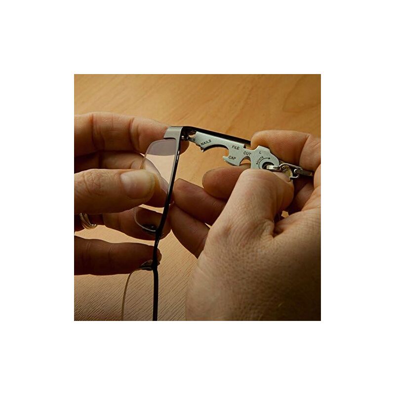 8 In 1 Multifunction Keychain With Bottle Opener, Screwdriver And Other Keytools - Image 4